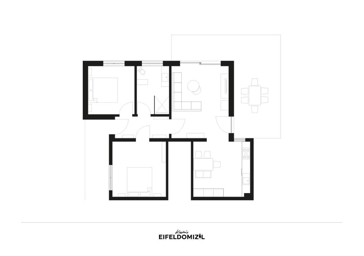Ferienwohnung Kessler'S Eifeldomizil Auw bei Prum Zewnętrze zdjęcie
